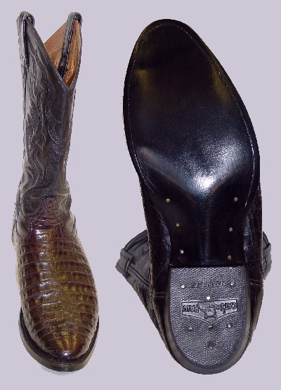 Tony Lama Western Boots with new Full Soles and Heels